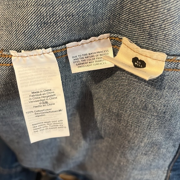 Madewell Jean jacket duster - Picture 10 of 10